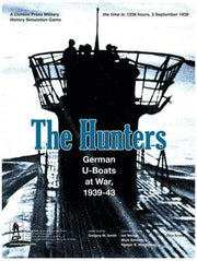 GMT Games Hunters - German U-Boats at War, 1939-43 (1st Printing)