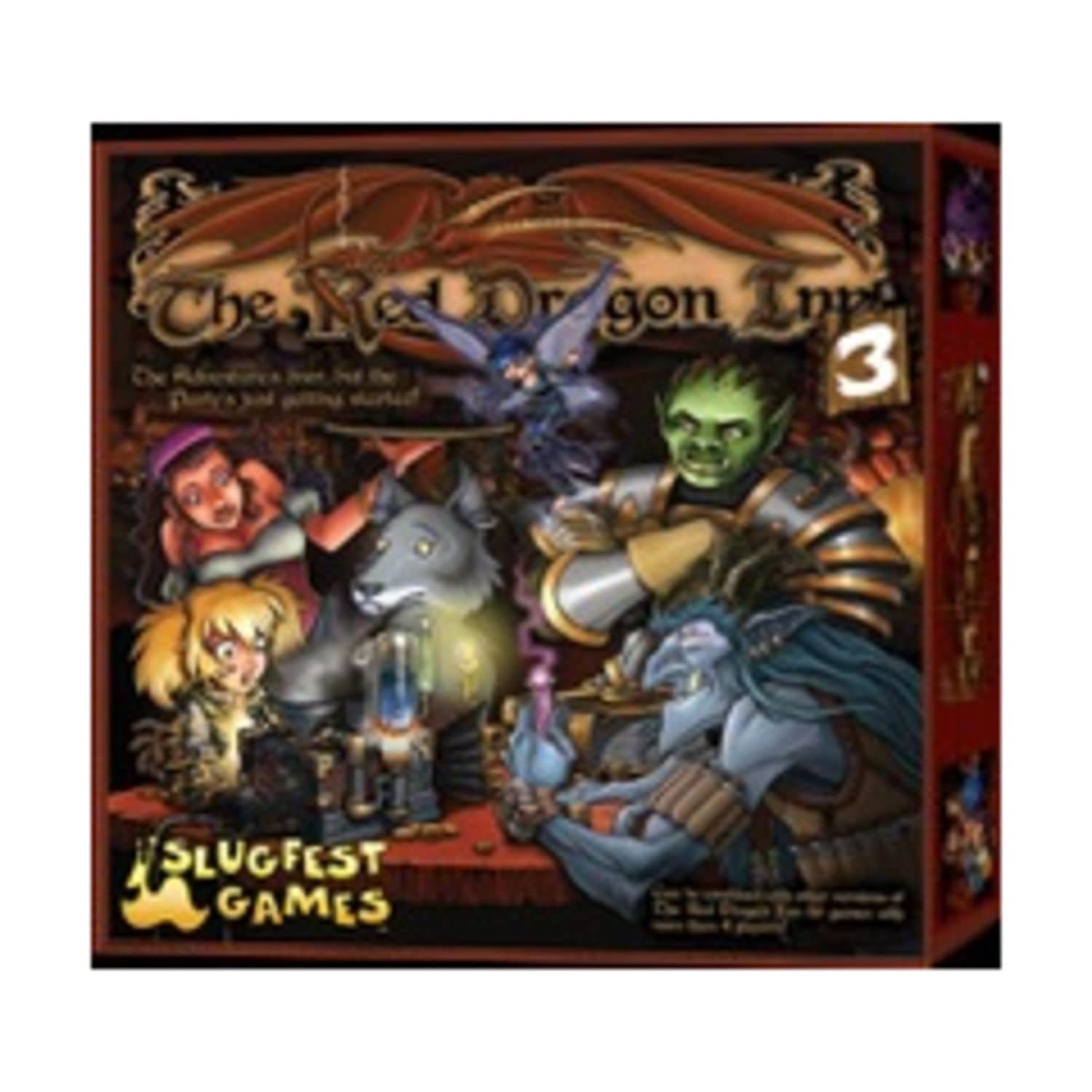 Slugfest Games The Red Dragon Inn 3 - Strategy Card Game - 2-4 Players, Ages 13+, 30-60 Minutes - Standalone Expansion - Compatible with All Other Expansions