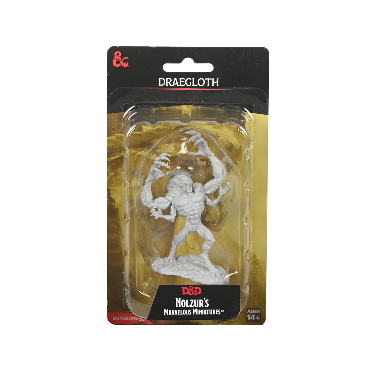WizKids D&D Nolzur's Marvelous Miniatures: Draegloth Dungeons and Dragons Unpainted Miniatures