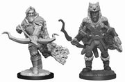 D&D: Nolzur's Marvelous Minis: Firbolg Ranger Male Wave 14 (Unpainted)