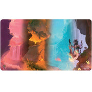 Ultra PRO - Magic The Gathering Bloomburrow Playmat Featuring Season Lands: Mountain (Four Seasons), Gaming Accessory, Compact Playmat, Portable Design, Perfect for Tabletop Gaming