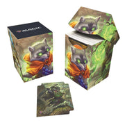 Ultra Pro - Bloomburrow 100+ Deck Box® Bello, Bard of the Brambles for Magic: The Gathering, Exclusive Artwork, Archival Safe, Rigid Polypropylene, Deck Divider Included