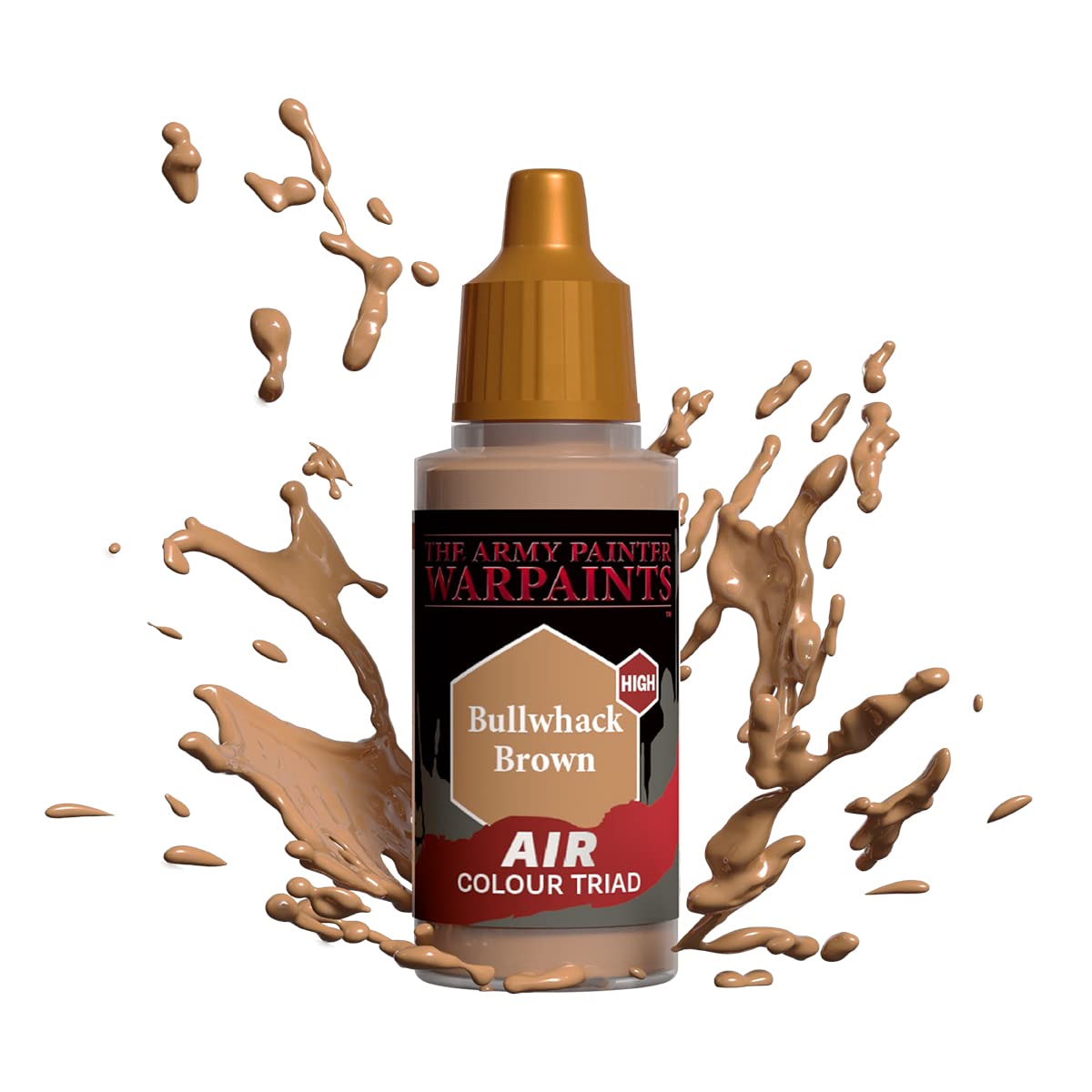 The Army Painter Warpaints Air Bullwhack Brown - Water Based Airbrush paint – acrylic paint and primer for Tabletop Roleplaying, Boardgames, and Wargames Miniature Model Painting