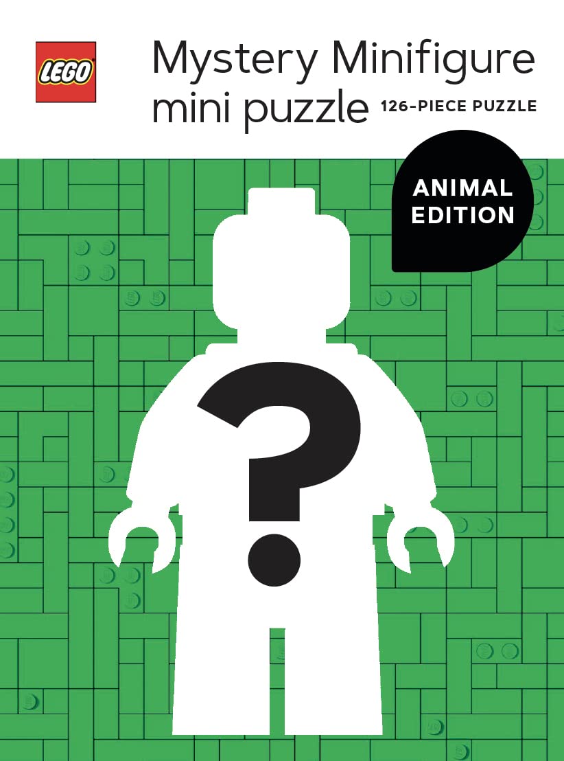 Lego Mystery Minifigure Mini Puzzles (Animal Edition) | 126-Piece Jigsaw Puzzle