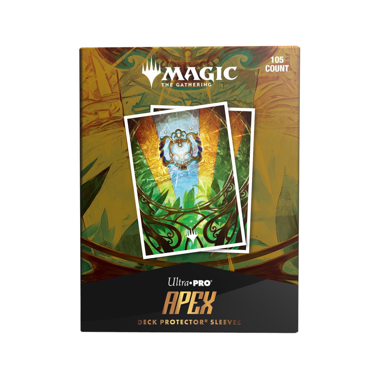 Ultra Pro - Aetherdrift The Aetherspark 105ct APEX™ Deck Protector Sleeves for Magic: The Gathering, Sports Cards, MTG, D&D Cards, Sized to Fit Standard Size Cards, Gaming Accessory