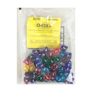 Translucent: Bag of 50 Assorted Polyhedral D8