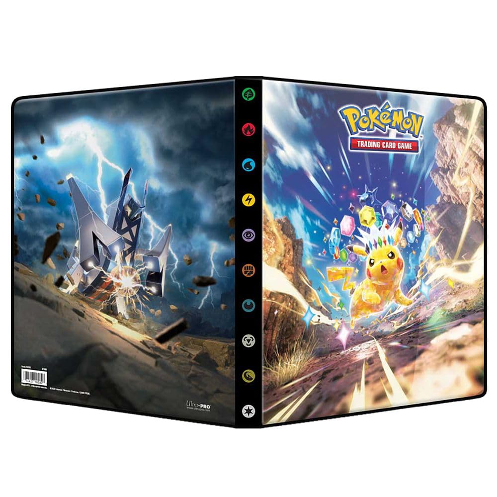 Pikachu & Briduradon Collector's Album A4 for 252 Cards Pokemon