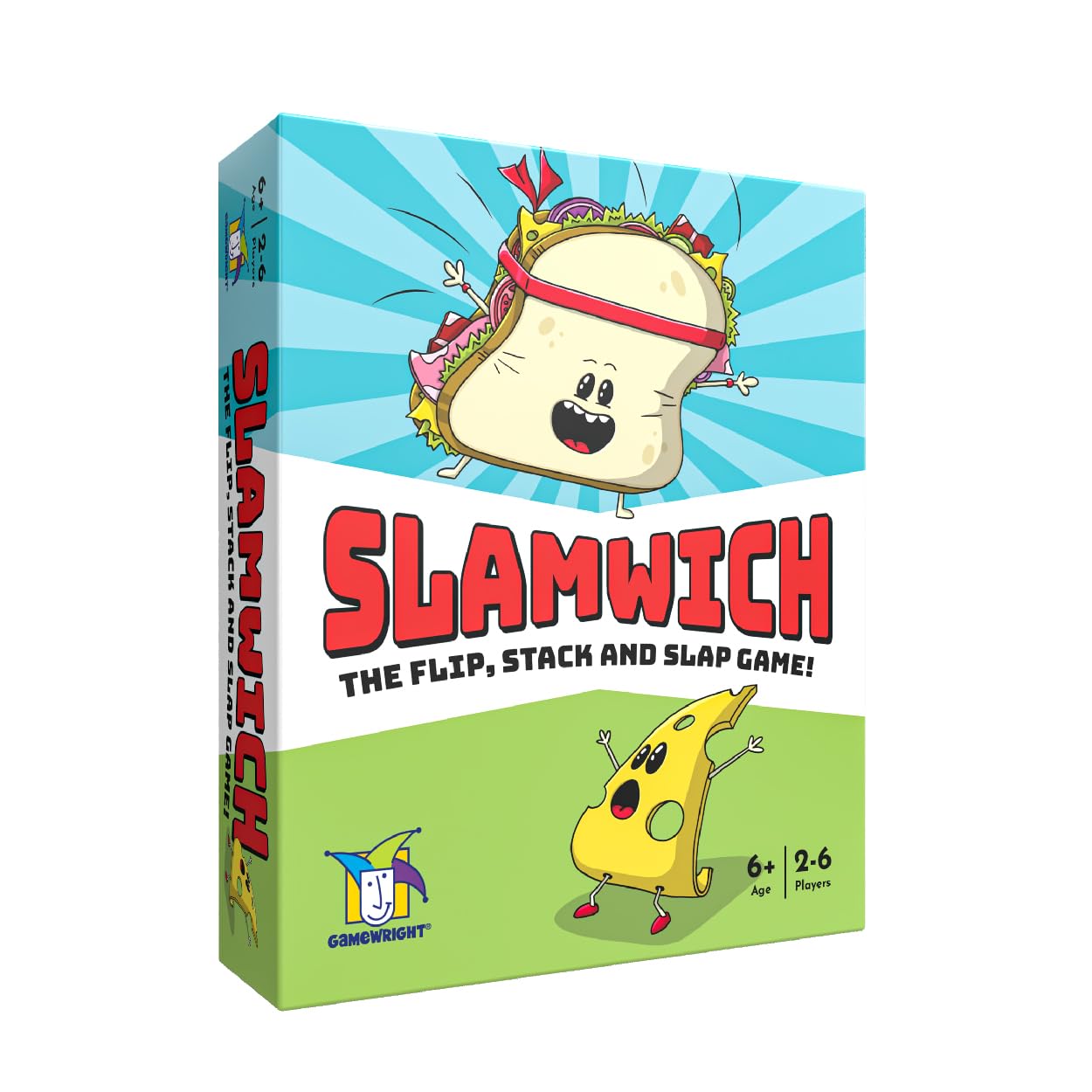 Gamewright – Slamwich – A Fast Flipping Card Game for Kids – Ages 6 and Up – Great for Family Game Night