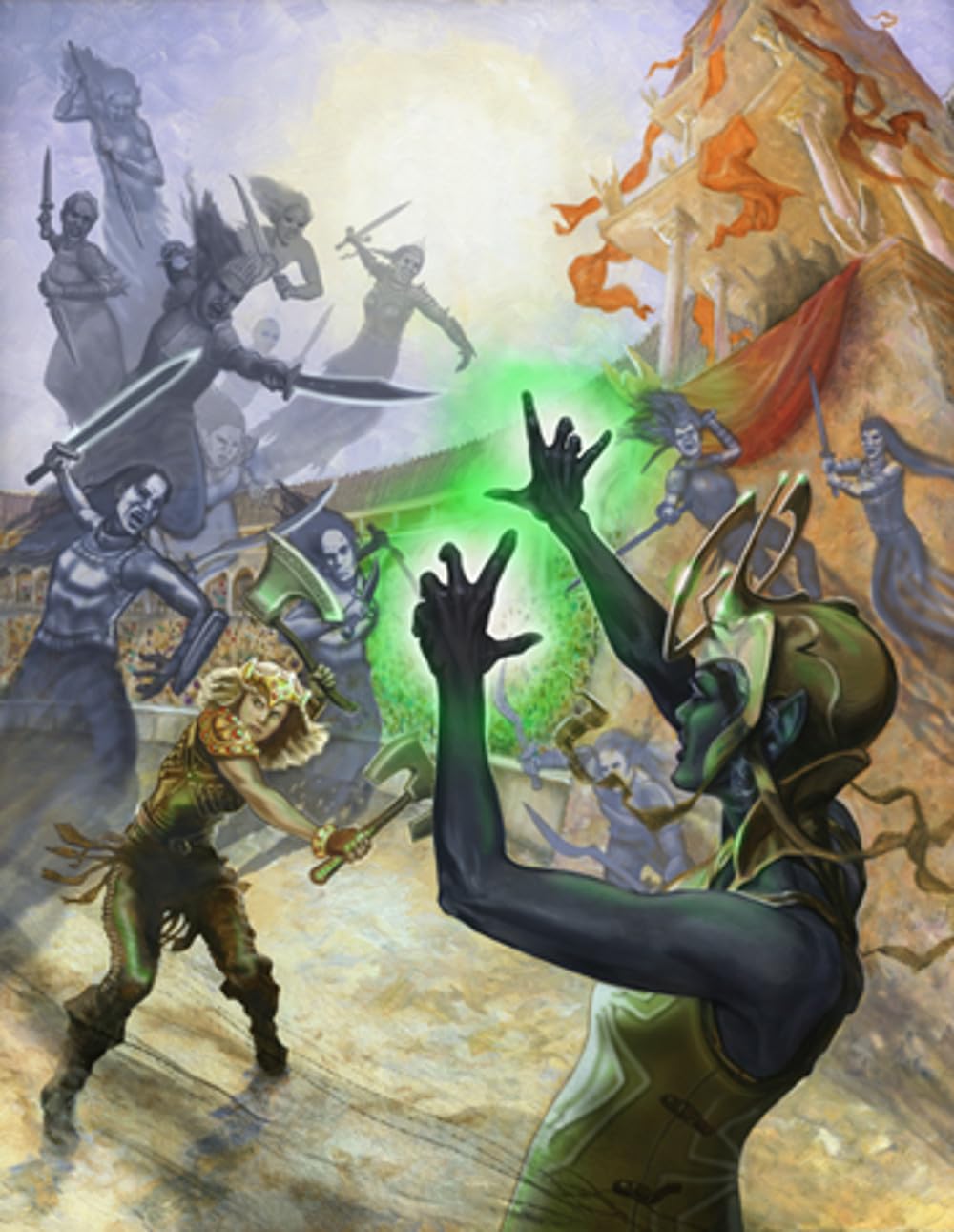 The Crown Commands: Battle Scenes for Four Icons Map Folio
