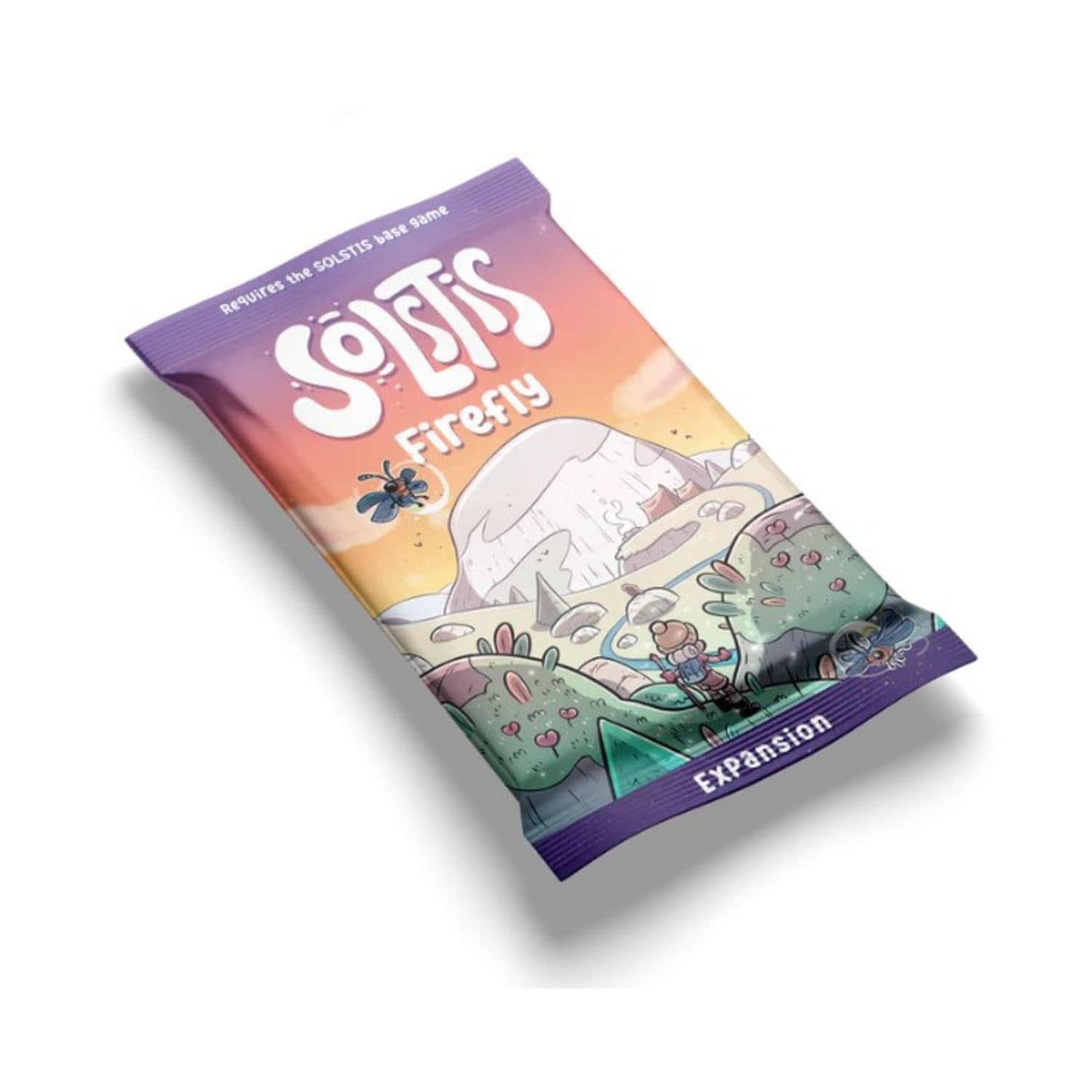 Solstis: Firefly - Expansion to The Two-Player Tile Placement Board Game | Main Game Required | Encounter New Mystical Spirits on a Magical Mountain Hike | Ages 8+ | 2 Players | 15 Min