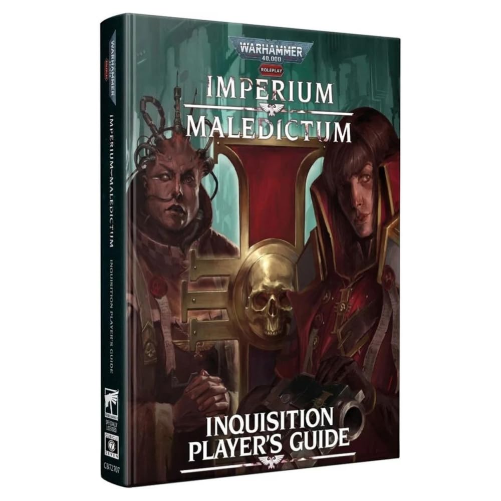Warhammer 40,000 Roleplay: Imperium Maledictum – Inquisition Player’s Guide | Cubicle 7 RPG Hardcover