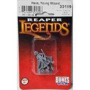 Reaper Young Wizard Miniature Figure 25mm Heroic Scale Bones USA Miniatures
