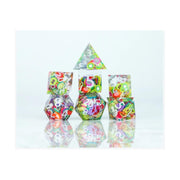 Sirius Dice SDZ001402 Sharp-Edged Sharp Fruit Dice Game Set of 7