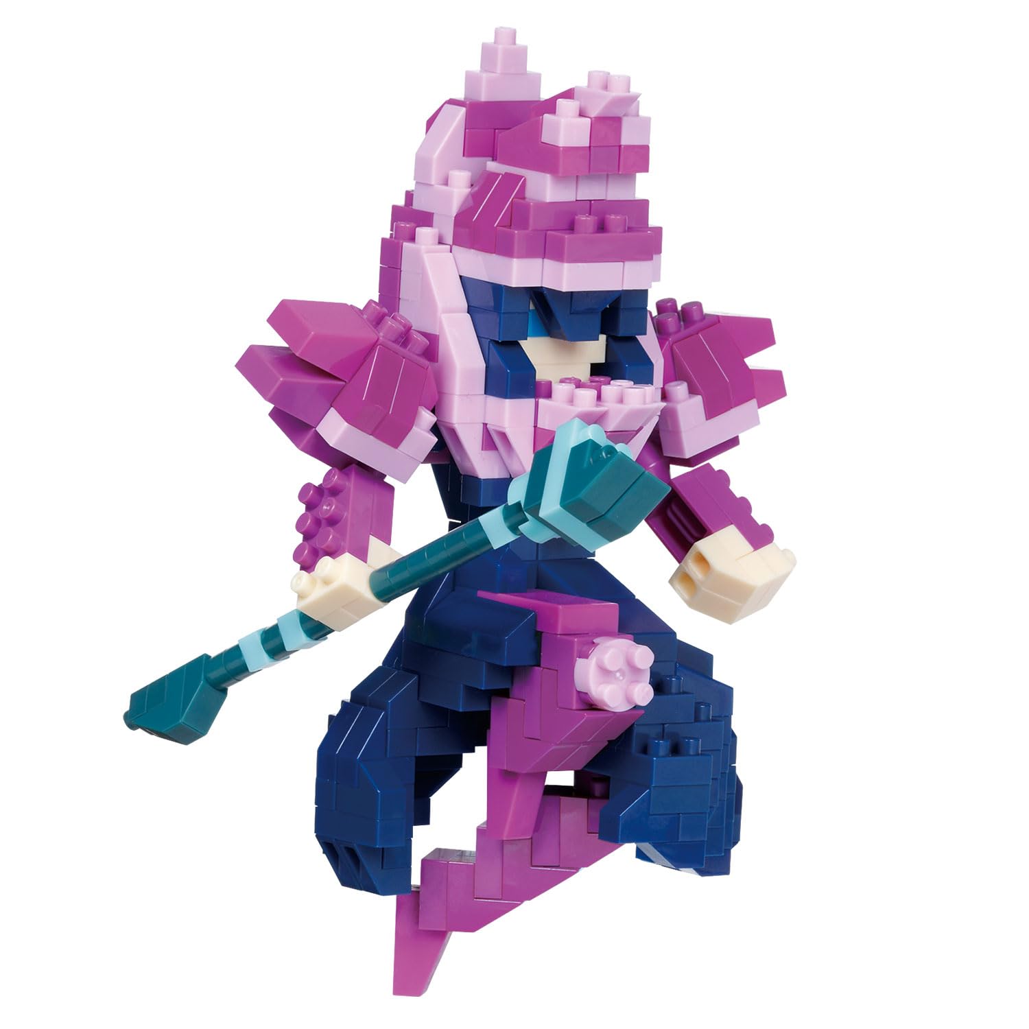 Nanoblock - Yu-Gi-Oh! Duel Monsters - Dark Magician, Character Collection Series Building Kit