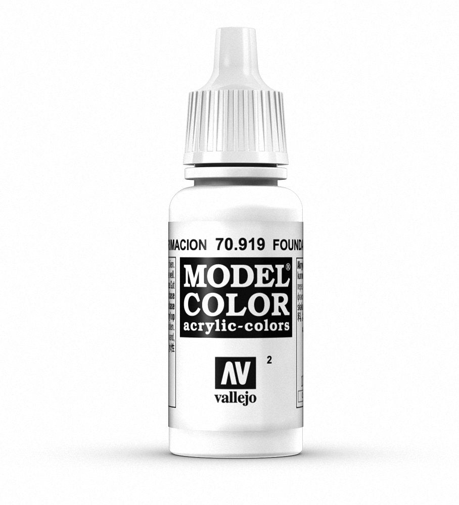 Vallejo Foundation White Paint, 18ml