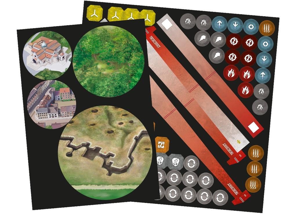 Wings of Glory: Tripods & Triplanes Additional Counter Set