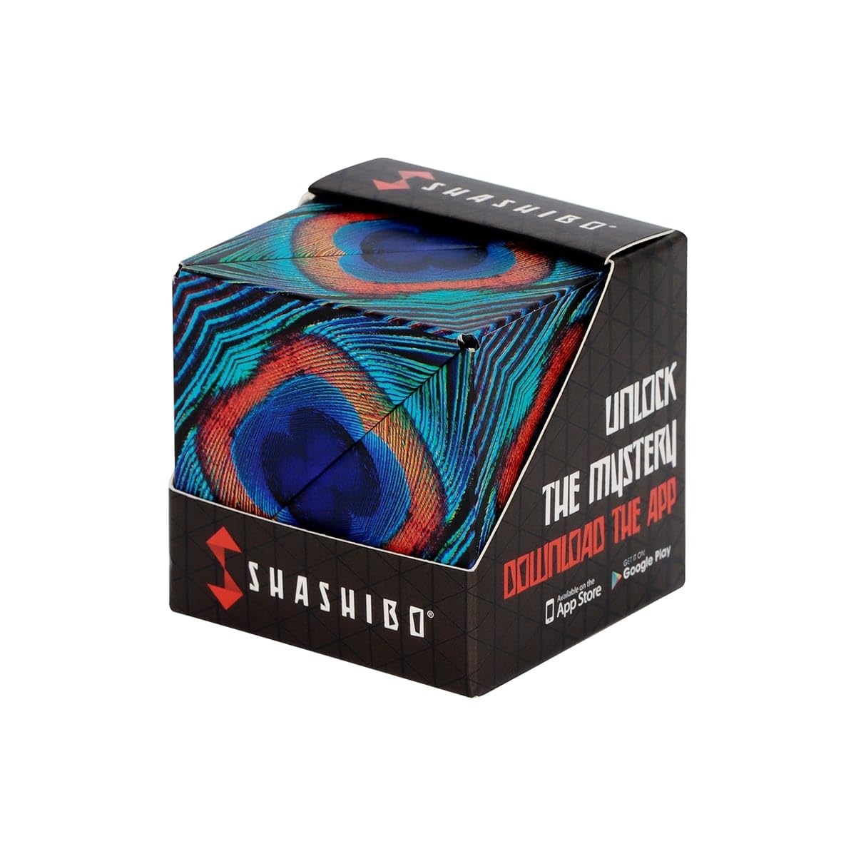 Shashibo Shape Shifting Box - STEM Fidget Toy with Ultra Strong Magnets - Sensory Puzzle Cube Transforms Into 100+ Shapes, Easter Basket Stuffers Gift for Kids, Teens, and Adults (Wings)