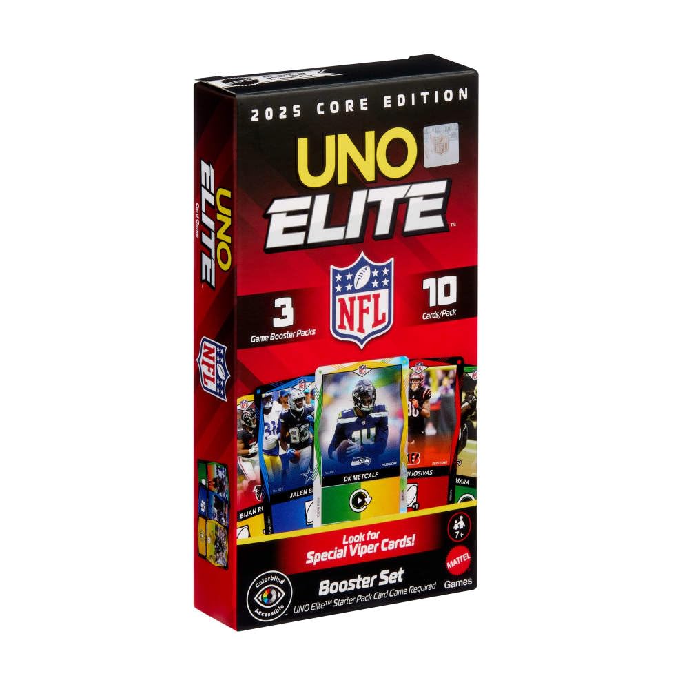 UNO: Elite NFL Booster Pack 2025