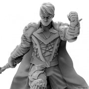 Archan StudioStarfinder: Unpainted Miniatures: Human Solarian- 32mm Unpainted Plastic Miniatures - for Kids and Adults Ages 14+, Grey