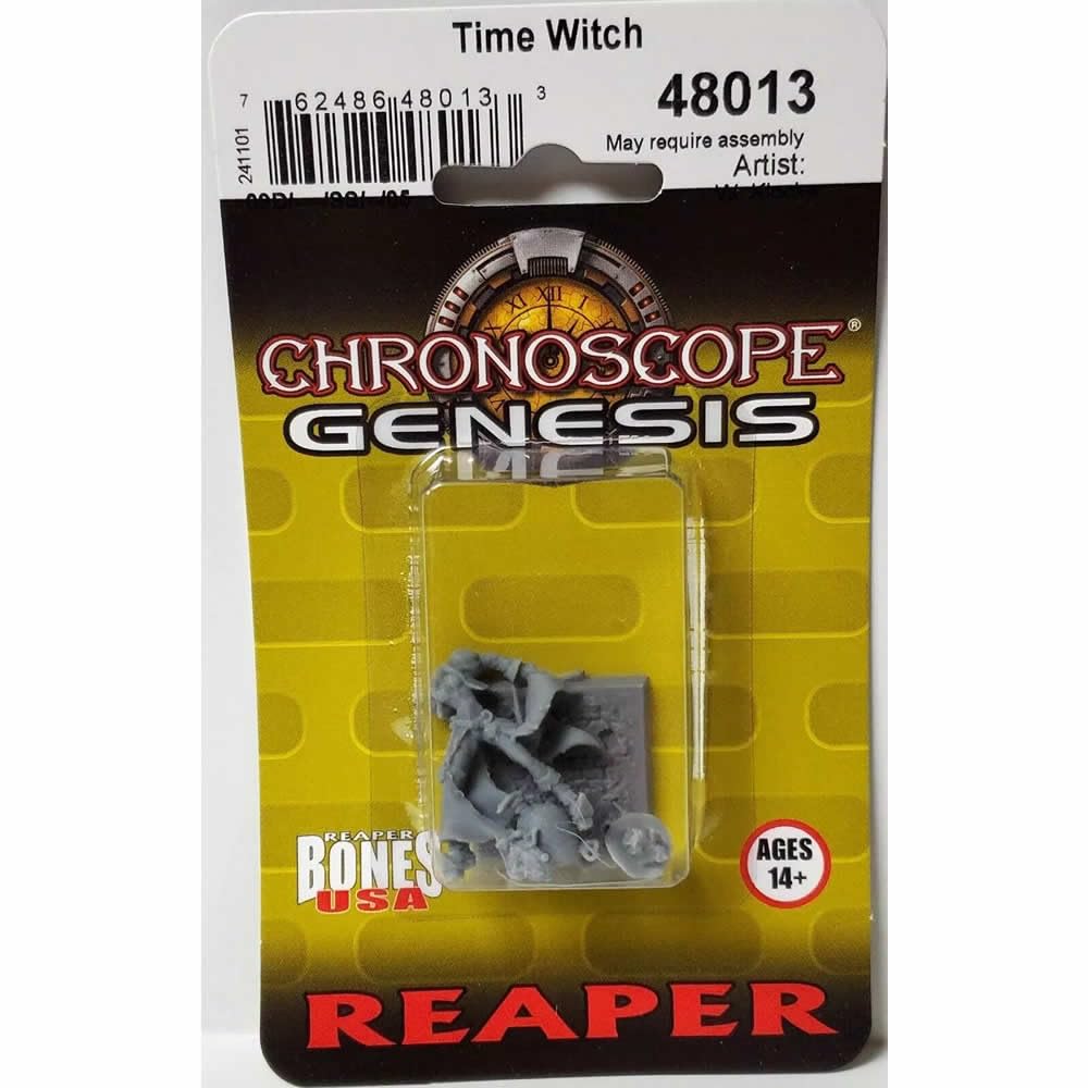 Reaper Time Witch Miniature 25mm Heroic Scale Figure