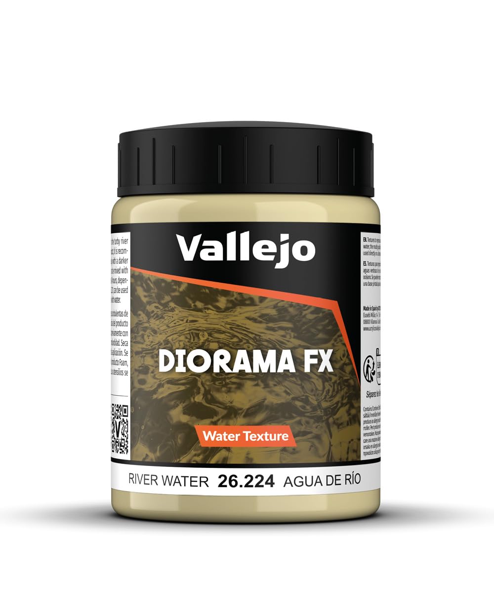 Vallejo - Diorama FX Water Textures | River Water 200 ml (6.76 fl.oz.)