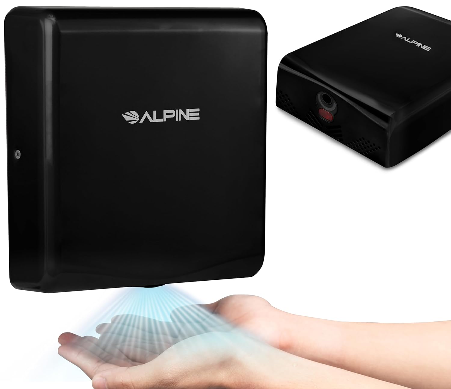 Willow High Speed Commercial Hand Dryer, 120V, Black