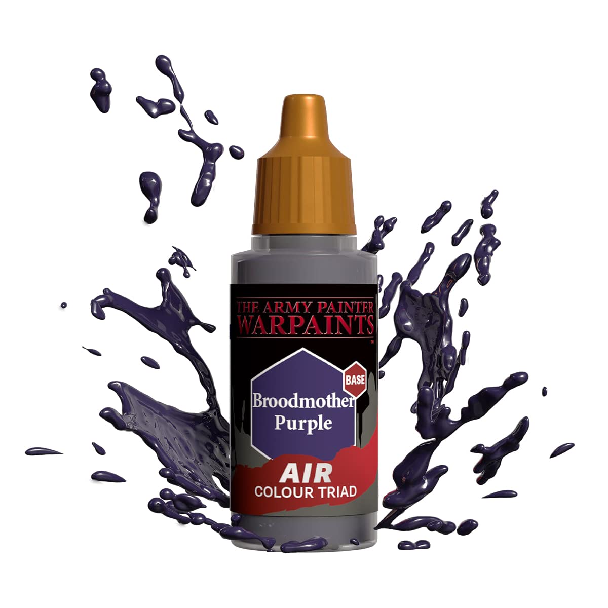 The Army Painter Warpaints Air - Water Based Airbrush paint – acrylic paint and primer for Tabletop Roleplaying, Boardgames, and Wargames Miniature Model Painting (Broodmother Purple)
