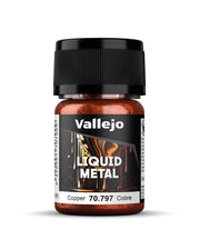 Vallejo - Liquid Metal | Copper 35 ml. (1.18 fl.oz.)