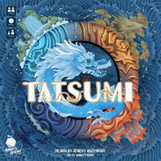 Tatsumi by Adams Apple Games | Ages 10+ | 1-4 Players | Strategy Board Game | Dragon Guardian Island Adventure | 3D Seaboard Resource Drafting, Tile Placement, Engine Building & Asymmetric Play