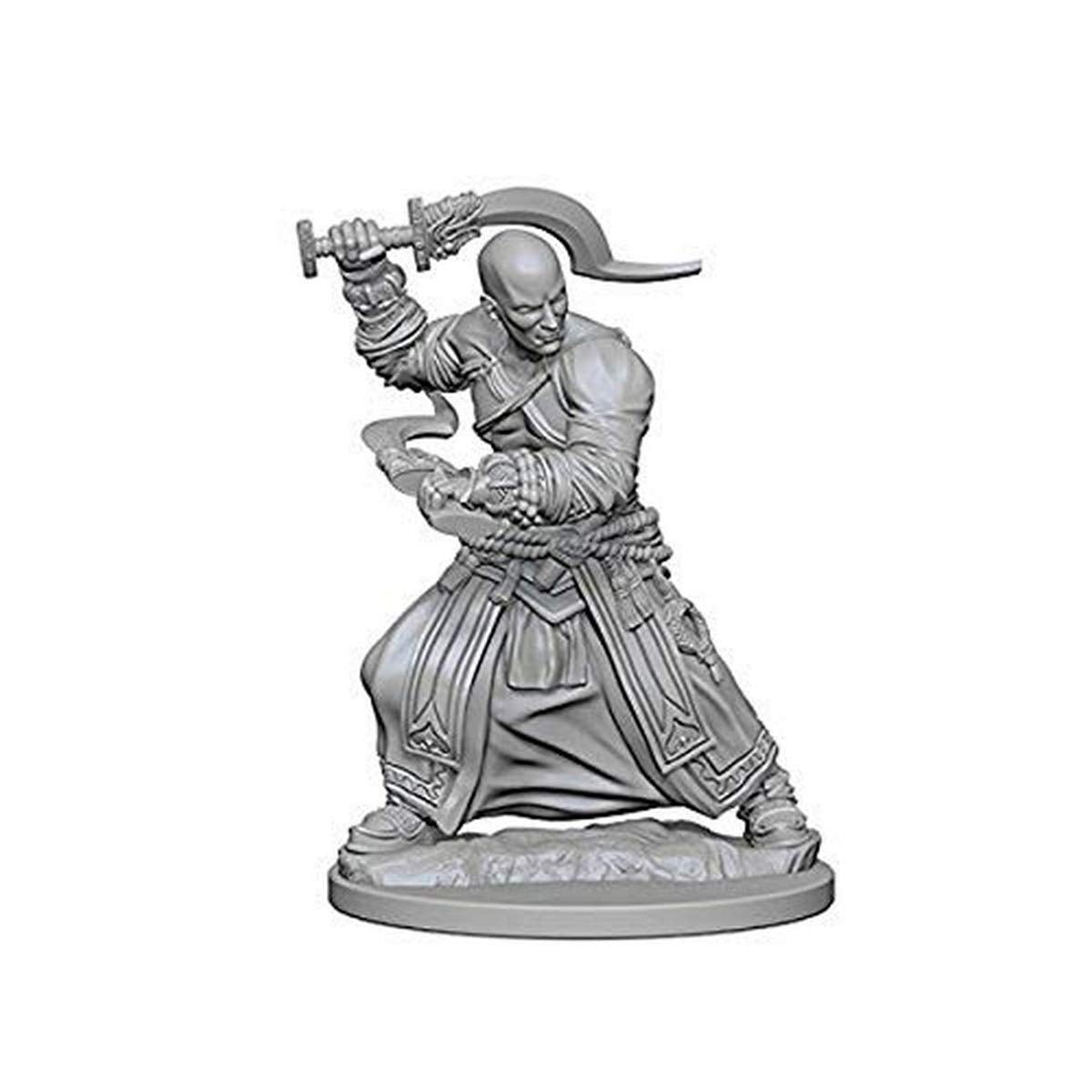 Pathfinder: Deep Cuts Minis: Human Male Monk W1 (Unpainted)