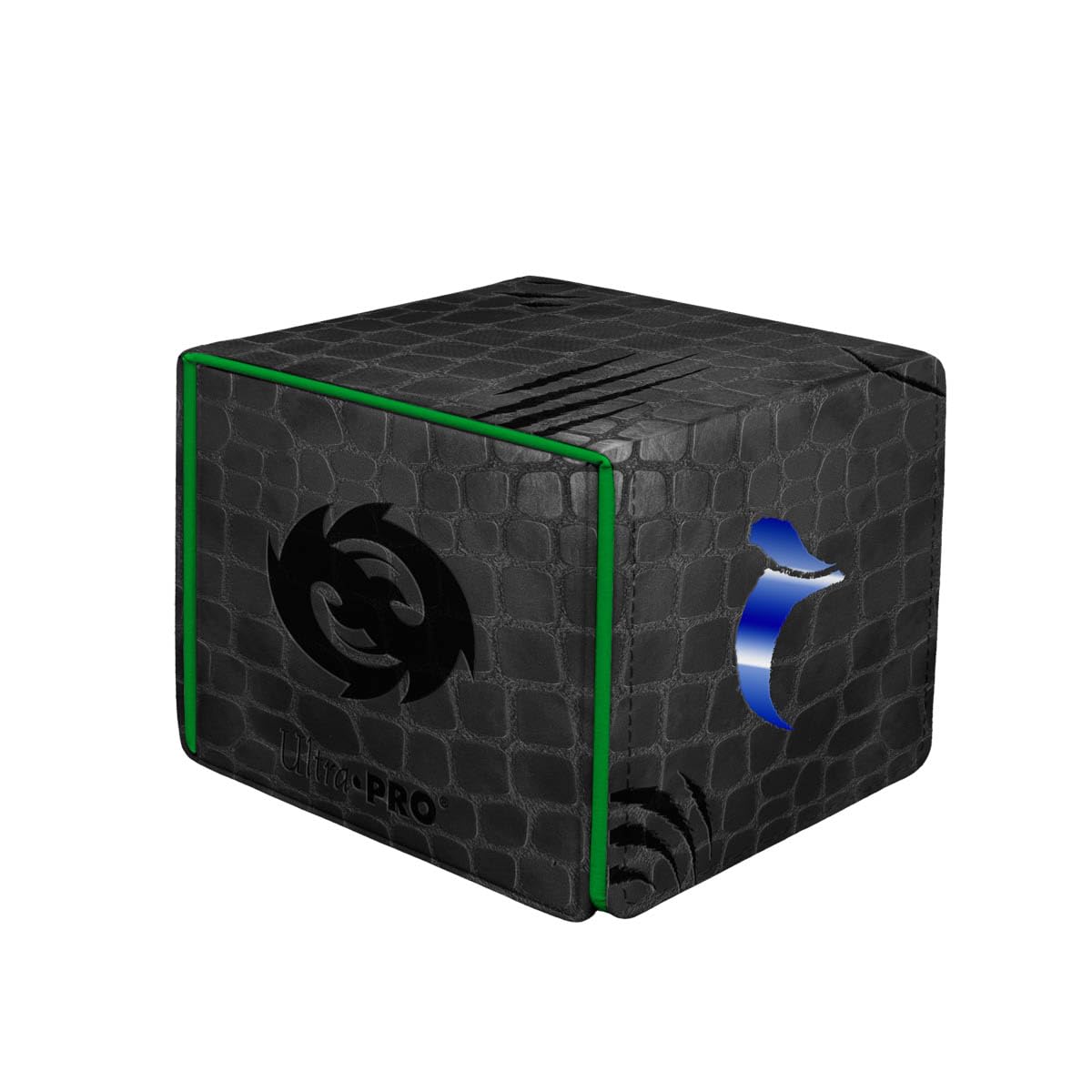 Ultra Pro - Tarkir Dragonstorm Teval, Arbiter of Virtue Premium Alcove Edge Deck Box for Magic: The Gathering | Premium Deck Box Dragon Scale Design Magnetic Closure Card Storage MTG Accessories
