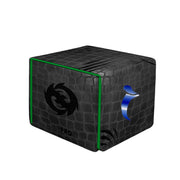 Ultra Pro - Tarkir Dragonstorm Teval, Arbiter of Virtue Premium Alcove Edge Deck Box for Magic: The Gathering | Premium Deck Box Dragon Scale Design Magnetic Closure Card Storage MTG Accessories