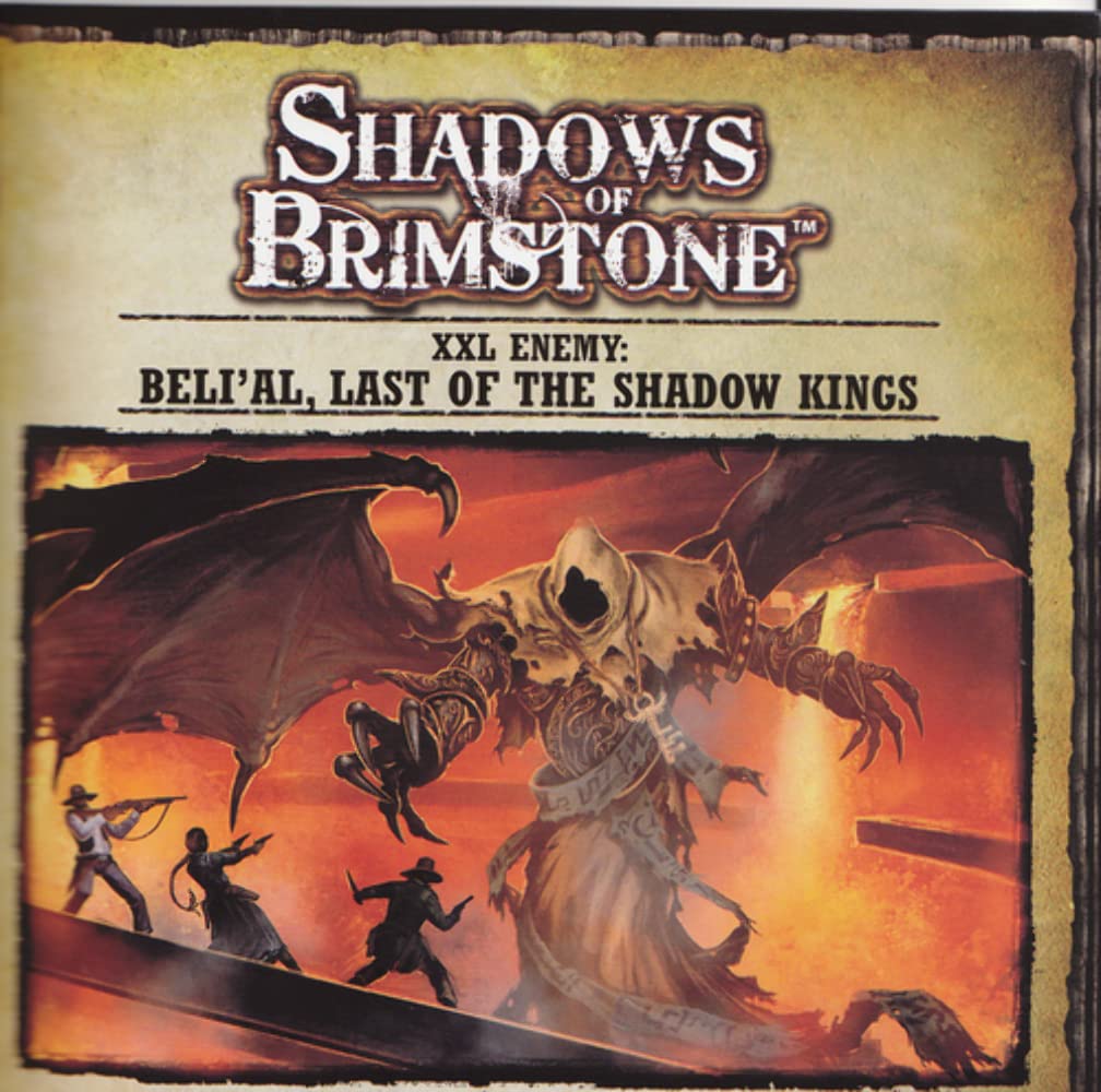 Flying Frog Productions FFP07DE06 Beli'al XXL-Sized Enemy Pack: Shadows of Brimstone, Multicoloured