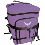 Ultimate Board Game Travel Bag – Durable Storage Case for Up to 10 Games, Water-Resistant, Adjustable Strap & Handles – Perfect for Game Nights, Conventions & Tournaments (Parent) (Purple)