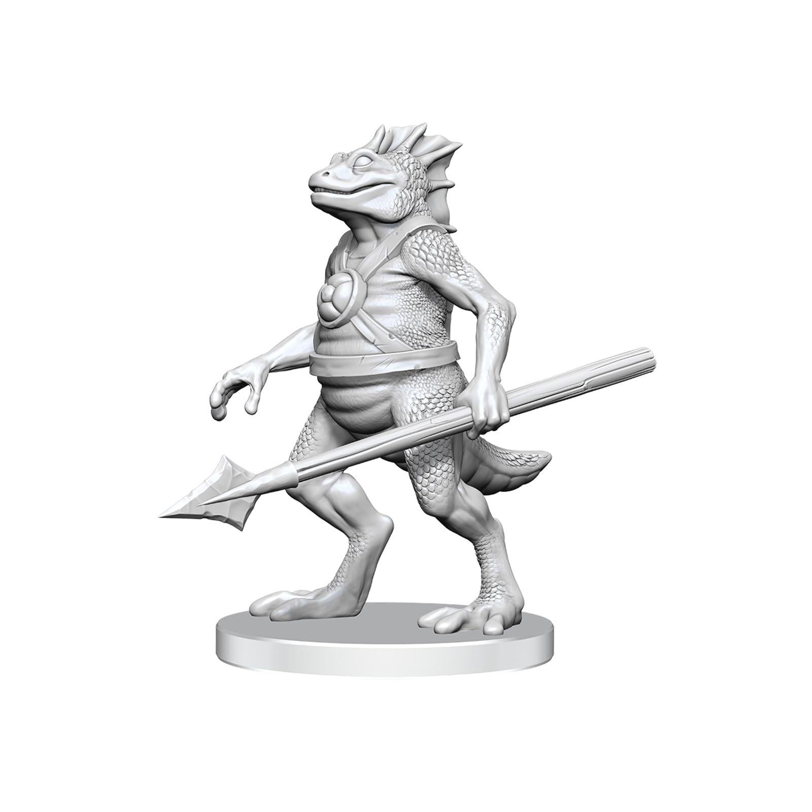 WizKids Dungeons & Dragons Nolzur's Marvelous Miniatures | Unpainted Figures | Wave 26 (Classic Troglodyte)