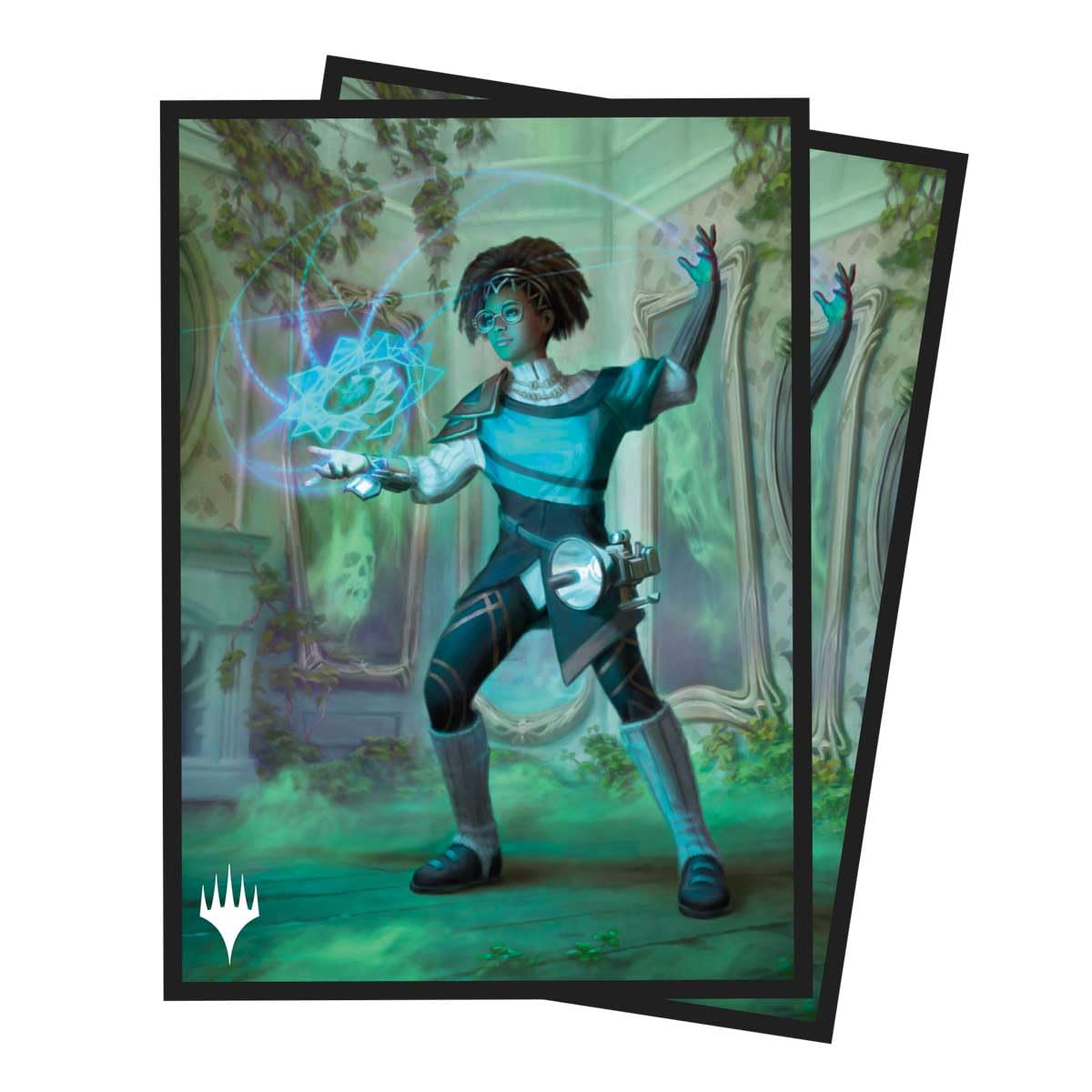 Ultra Pro - Duskmourn 100ct Deck Protector Sleeves for MTG - Features Artwork of Zimone, Mystery Unraveler