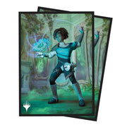 Ultra Pro - Duskmourn 100ct Deck Protector Sleeves for MTG - Features Artwork of Zimone, Mystery Unraveler