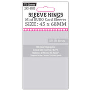 Sleeve Kings Mini Euro Card Sleeves (45x68mm) - 110 Pack, 60 Microns