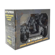 Catalyst Game Labs BattleTech Mini Force Pack: Inner Sphere Support Lance, Grey