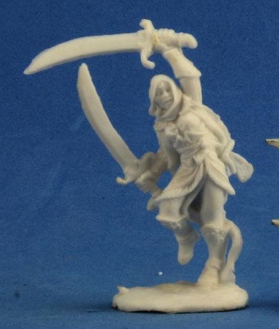 Bones: Mi-Sher, Desert Warrior Miniature Dark Heaven Bones Miniatures