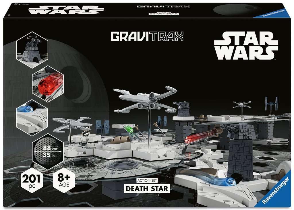 Ravensburger GraviTrax Star Wars Action-Set Death Star. Interactive Marble Run System, Construction Toy for Children from 8 Years.