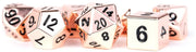 Copper Metal Poly Dice Set - 16mm by Metallic Dice Games