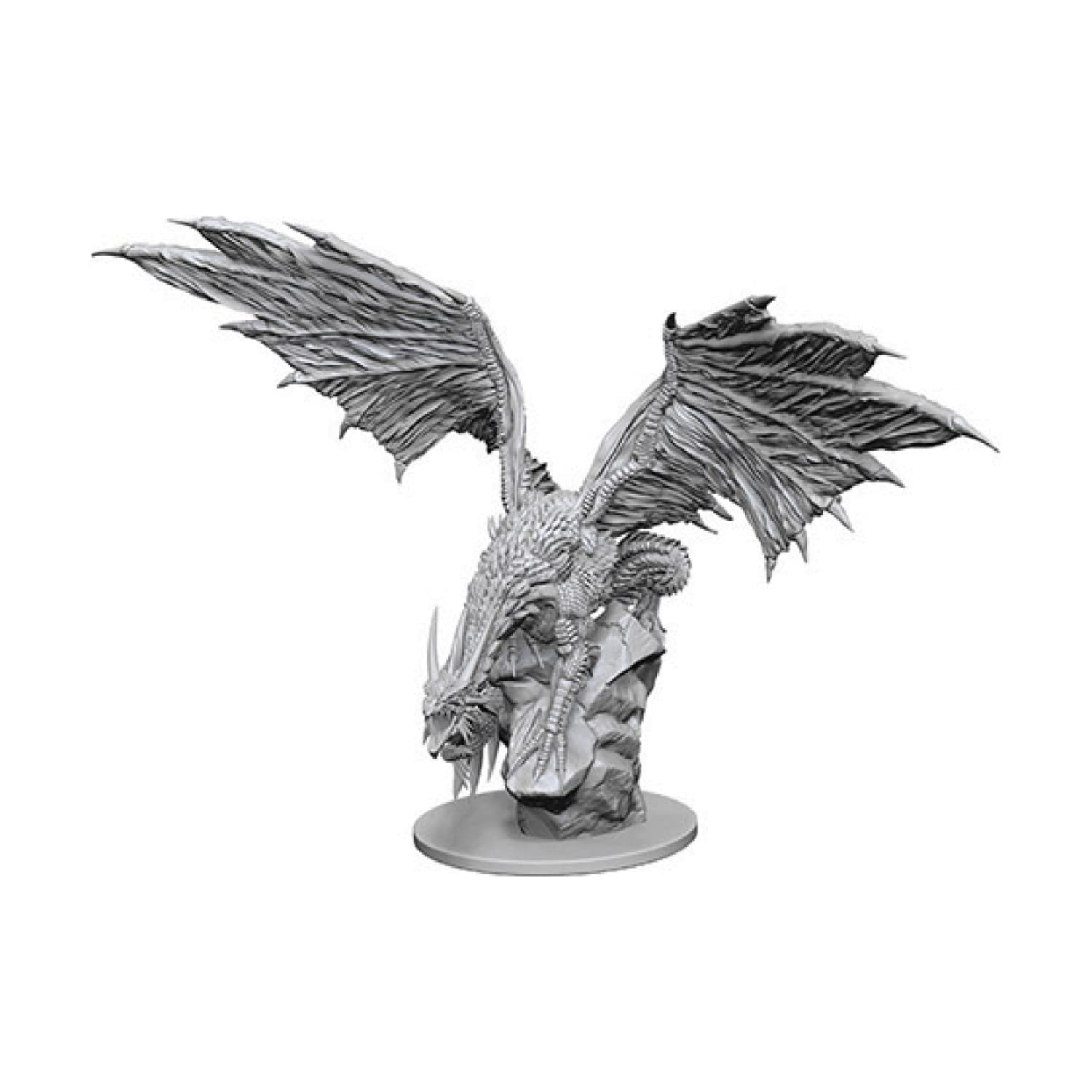 Pathfinder: Deep Cuts Minis: Silver Dragon W12.5 (Unpainted)