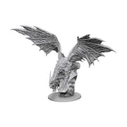 Pathfinder: Deep Cuts Minis: Silver Dragon W12.5 (Unpainted)