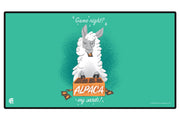 Game Night? Alpaca My Cards! Playmat, 13.75" x 24"
