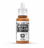 Vallejo Orange Brown Paint, 18ml