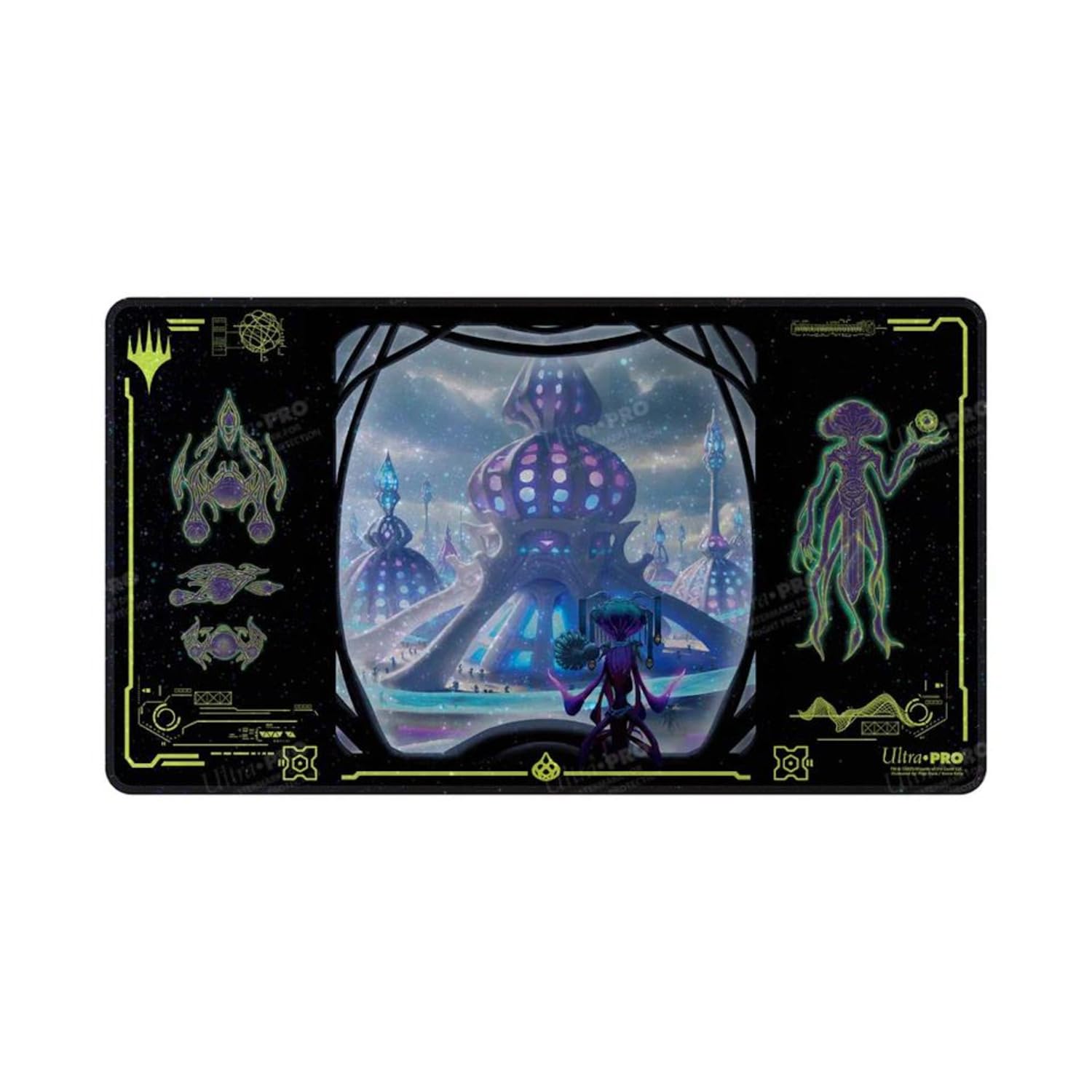 Holofoil Titanic Godcore Playmat for Magic: The Gathering by Ultra PRO
