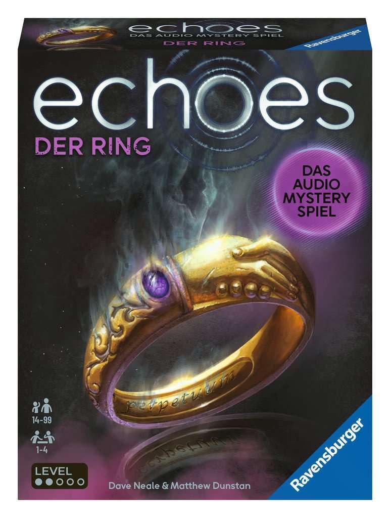 Ravensburger 20866 Echoes Der Ring Audio Mystery Game from 14 Years for 1-6 Players (German Language Edition)