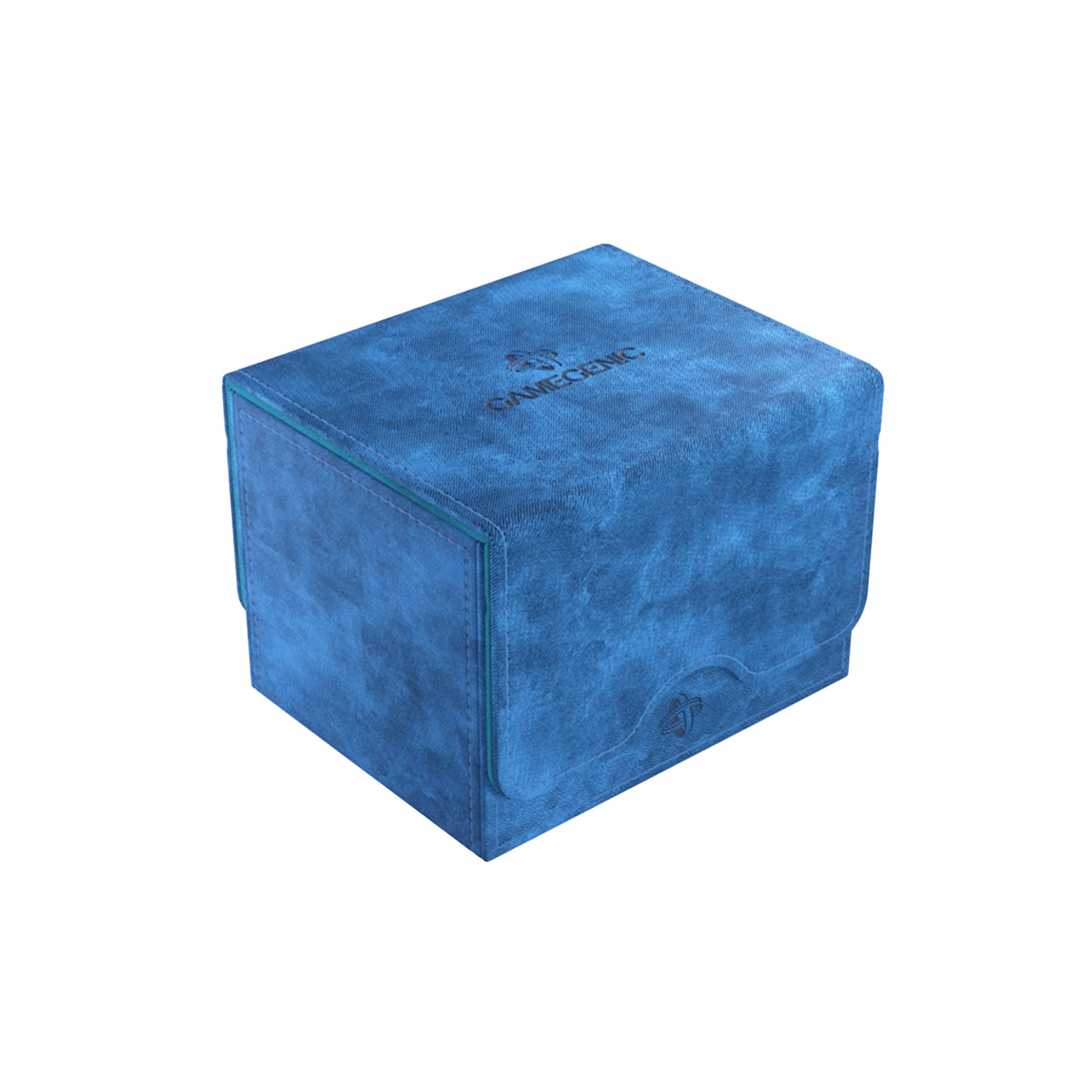 GameGenic Deck Box – Sidekick XL Blue 100CT – Durable and Sturdy TCG, OCG, CCG Card Storage – Compatible with Pokemon, Yugioh, Commander, and MTG Magic: The Gathering Cards
