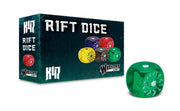 Konflikt '47 Rift Dice Green by Warlord Games